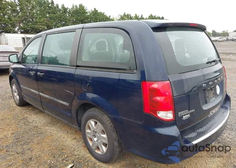 2013 Dodge Grand Caravan American Value Pkg from USA, damaged, VIN 2C4RDGBG2DR710415